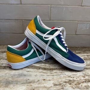 VANS Old Skool Yacht Club Sneakers Men's Size 10 Women's Size 11.5 Multicolor